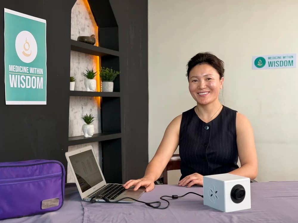 Dr. Yeshi Wangmo in clinical practice